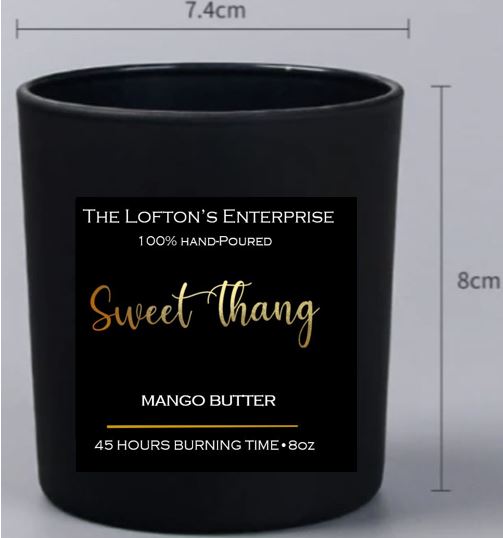 Sweet Thang Candle 100% Soy waxed hand-poured